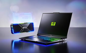 Laptop gaming Colorful EVOL P15 dengan RTX 50 Series, desain sleek dengan RGB keyboard dan efek hologram futuristik